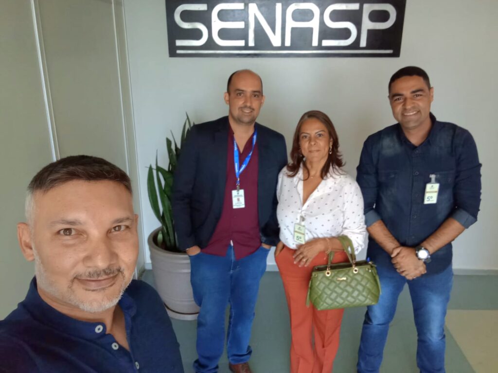 PRETINHA Secretária de Administração Realiza Visita à Secretaria Nacional de Segurança Pública (SENASP) no Ministério da Justiça