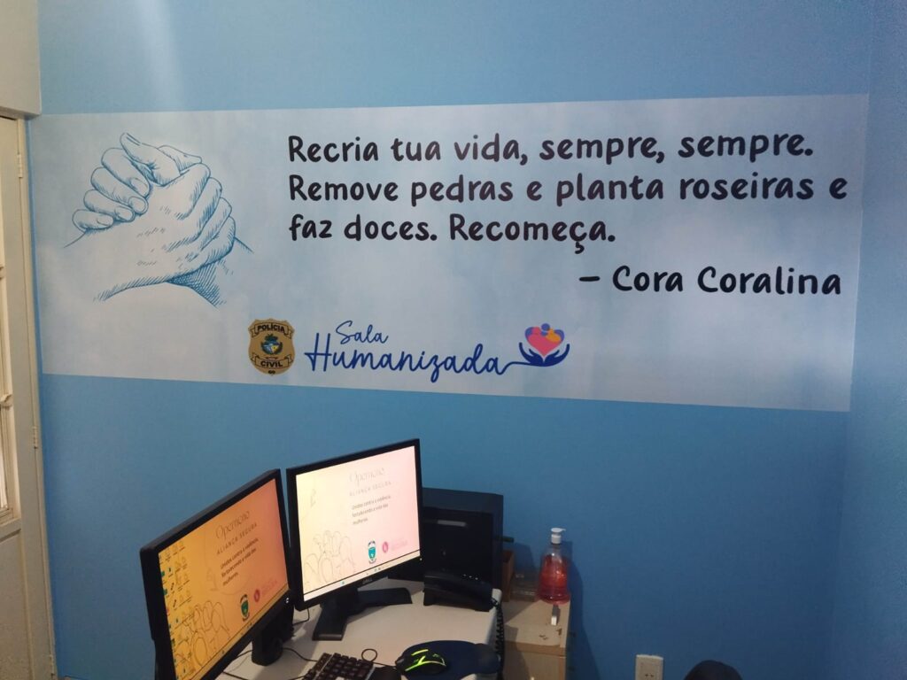 sala-deam-1024x768 Polícia Civil Inaugura Sala Humanizada na Delegacia Especializada de Atendimento a Mulher (DEAM) de Valparaíso de Goiás