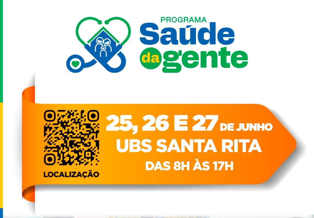 SAUDE-CAPA "Saúde da Gente” chega à sua 3ª edição com atendimentos gratuitos nos bairros Santa Rita e Marajó