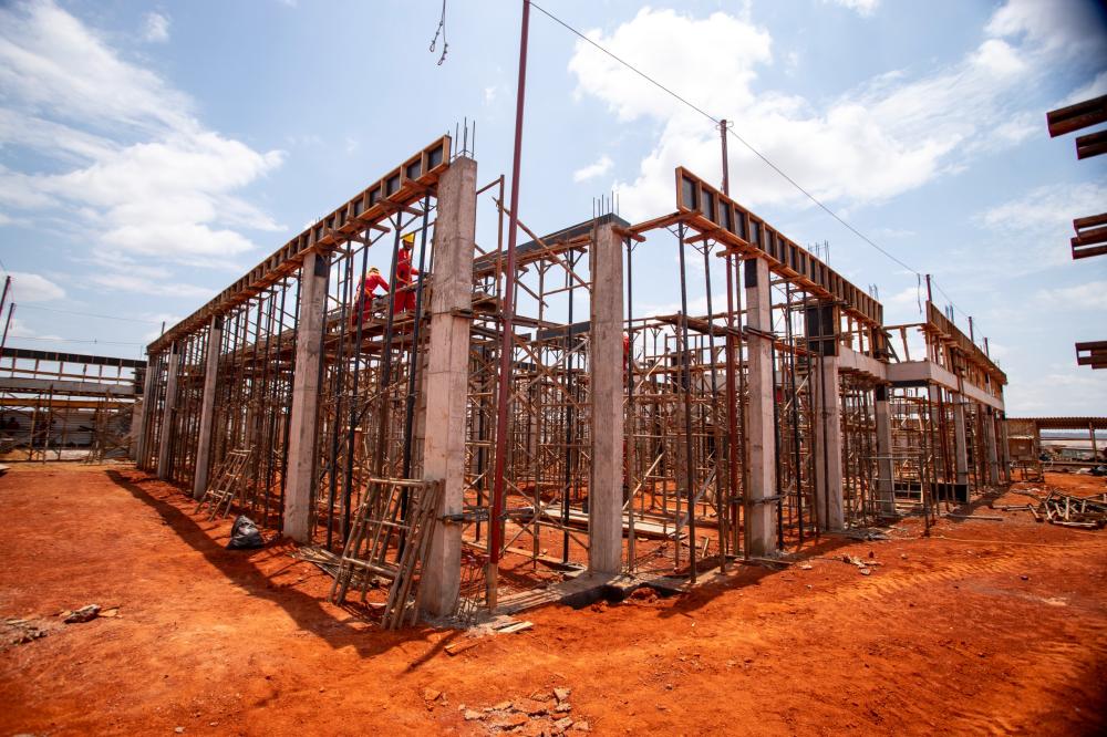 HOSP-NG-3 Sonho se Concretiza: Construção do Hospital Municipal de Novo Gama Avança em Ritmo Acelerado