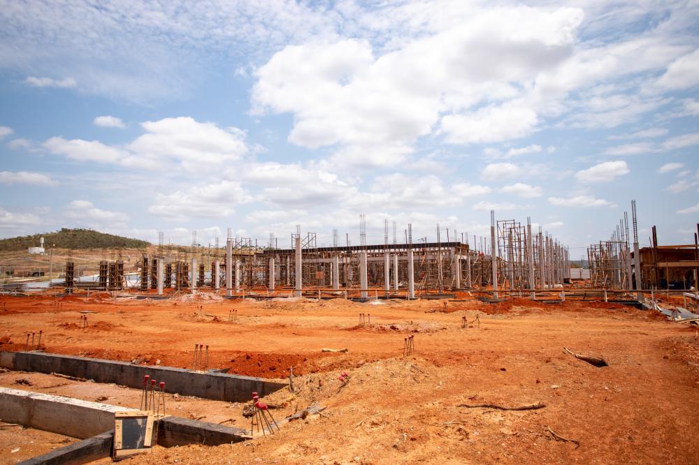 HOSP-NG-4 Sonho se Concretiza: Construção do Hospital Municipal de Novo Gama Avança em Ritmo Acelerado