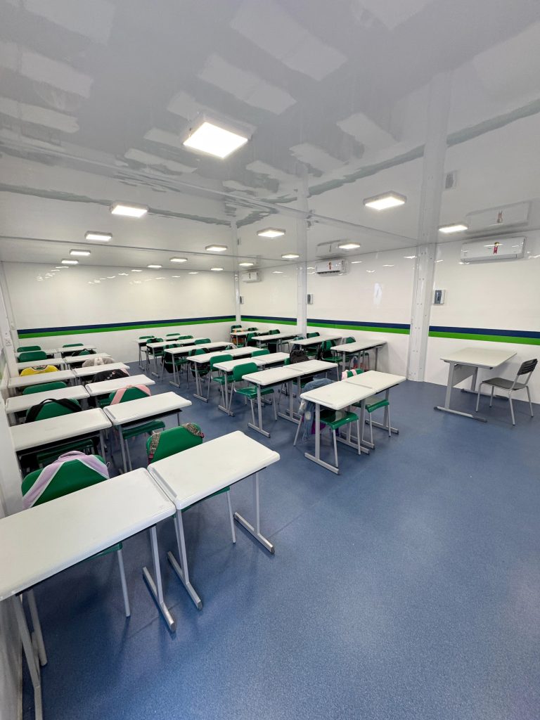 efdc Quase Mil Novas Matrículas em Luziânia com a Criação de Salas de Aula Modulares