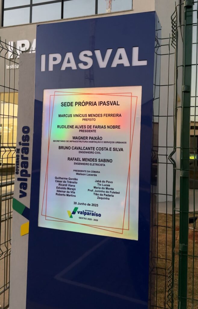 ipasval-3 Nova Sede do Ipasval é Inaugurada em Valparaíso, Abrindo um Novo Capítulo para os Servidores Públicos.