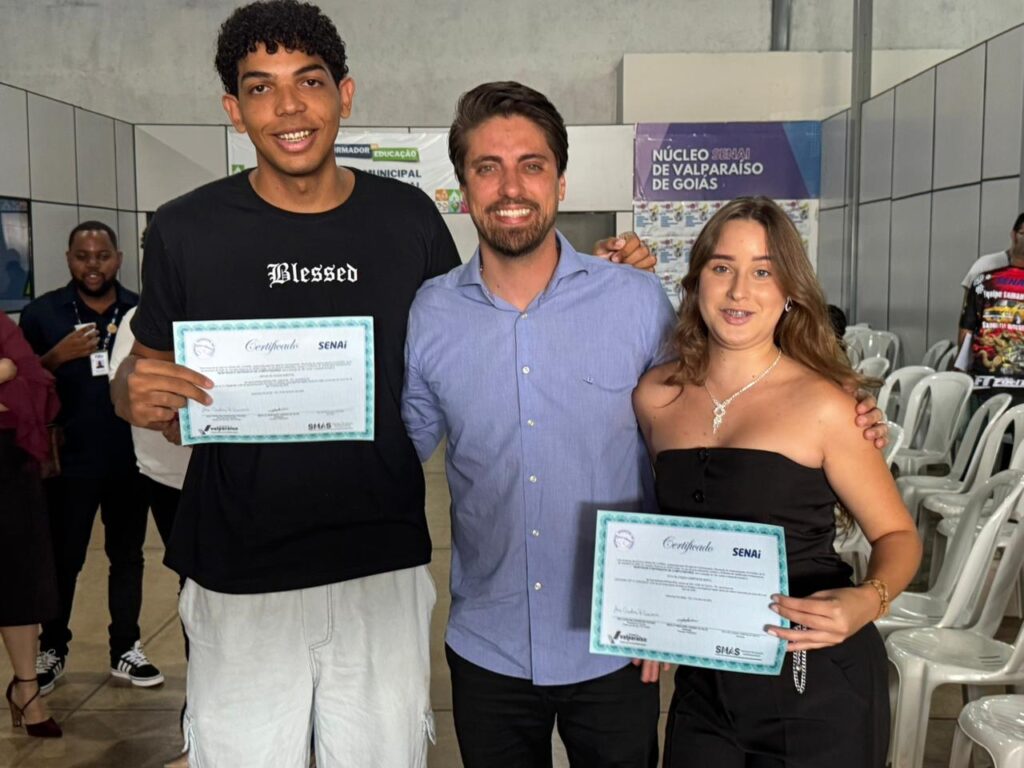 SENAIS-3 Valparaíso celebra formatura de mais de 200 alunos do SENAI e avanço na qualificação profissional