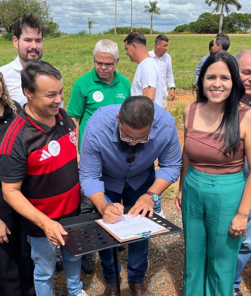 ROD-OC-4 Começam as obras do Terminal Rodoviário de Cidade Ocidental; investimento é de R$ 4 milhões