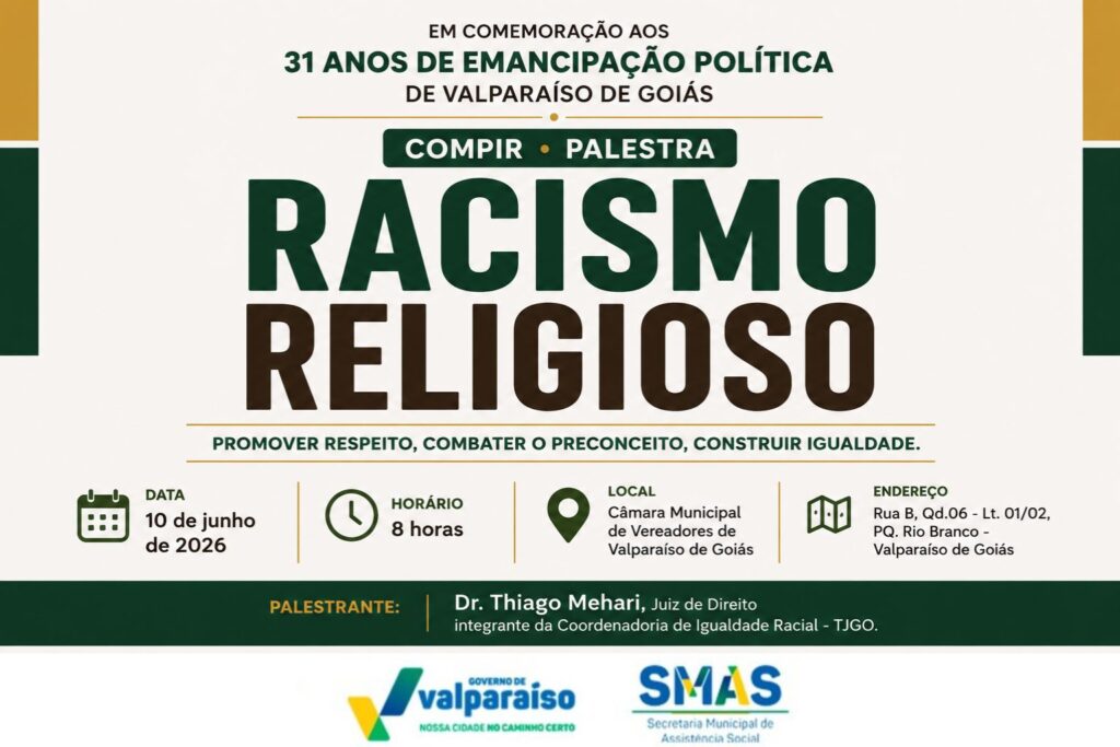 palestra-racismo-religioso-1-1024x683 O Conselho Municipal de Promoção da Igualdade Racial (COMPIR) promove palestra sobre “racismo religioso” em Valparaíso de Goiás