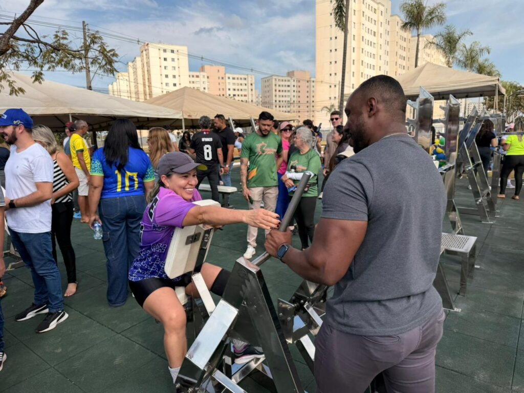 academia2 Valparaíso de Goiás inaugura primeira academia pública no Parque Rio Branco