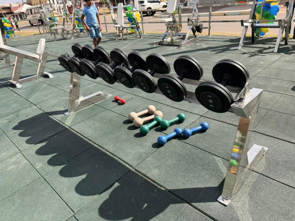 academia4 Valparaíso de Goiás inaugura primeira academia pública no Parque Rio Branco
