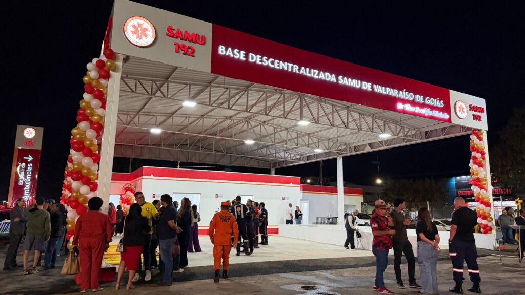SAMU3 Valparaíso passa a sediar base regional do SAMU para atendimento aos municípios do Entorno